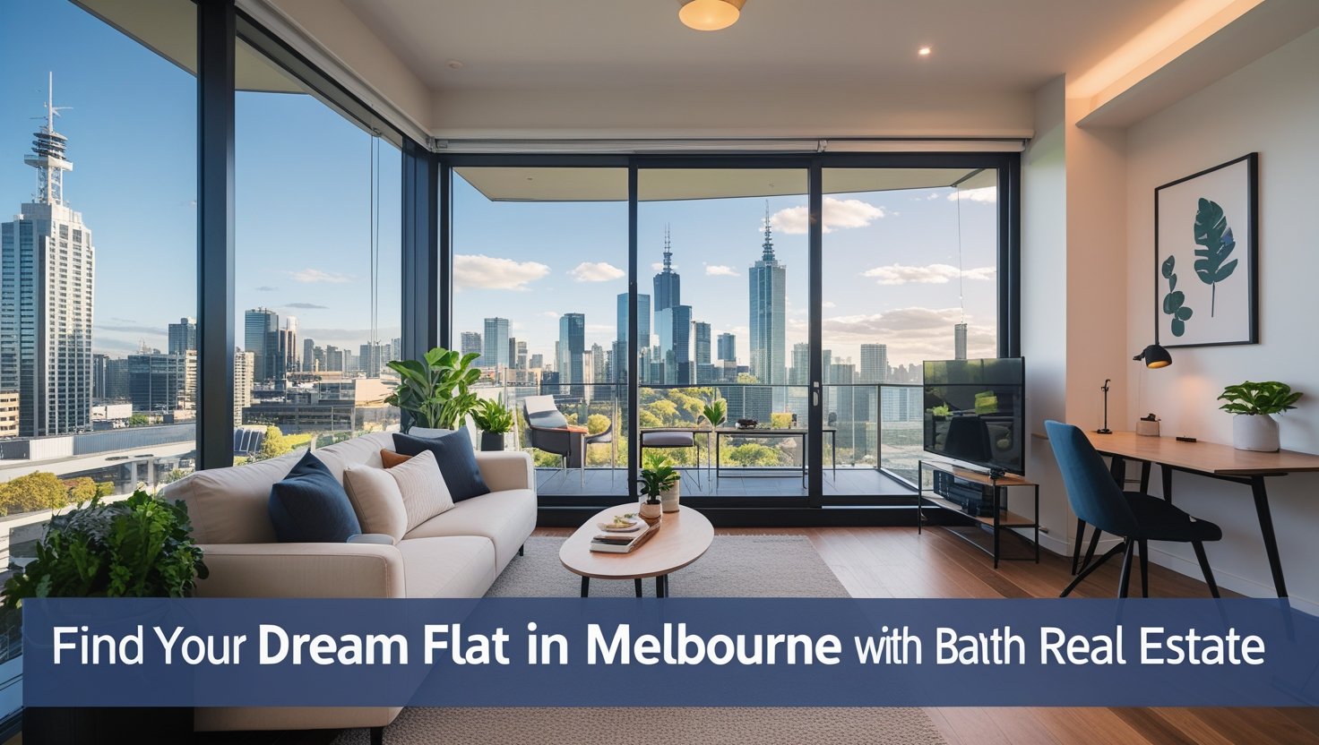 Modern flats to rent in Melbourne Australia with city views