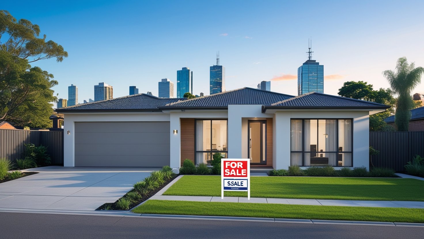 What is the Average Price of a House in Melbourne
